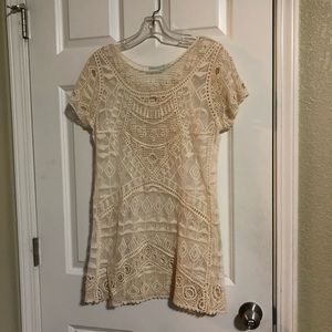 Lace Tunic Blouse